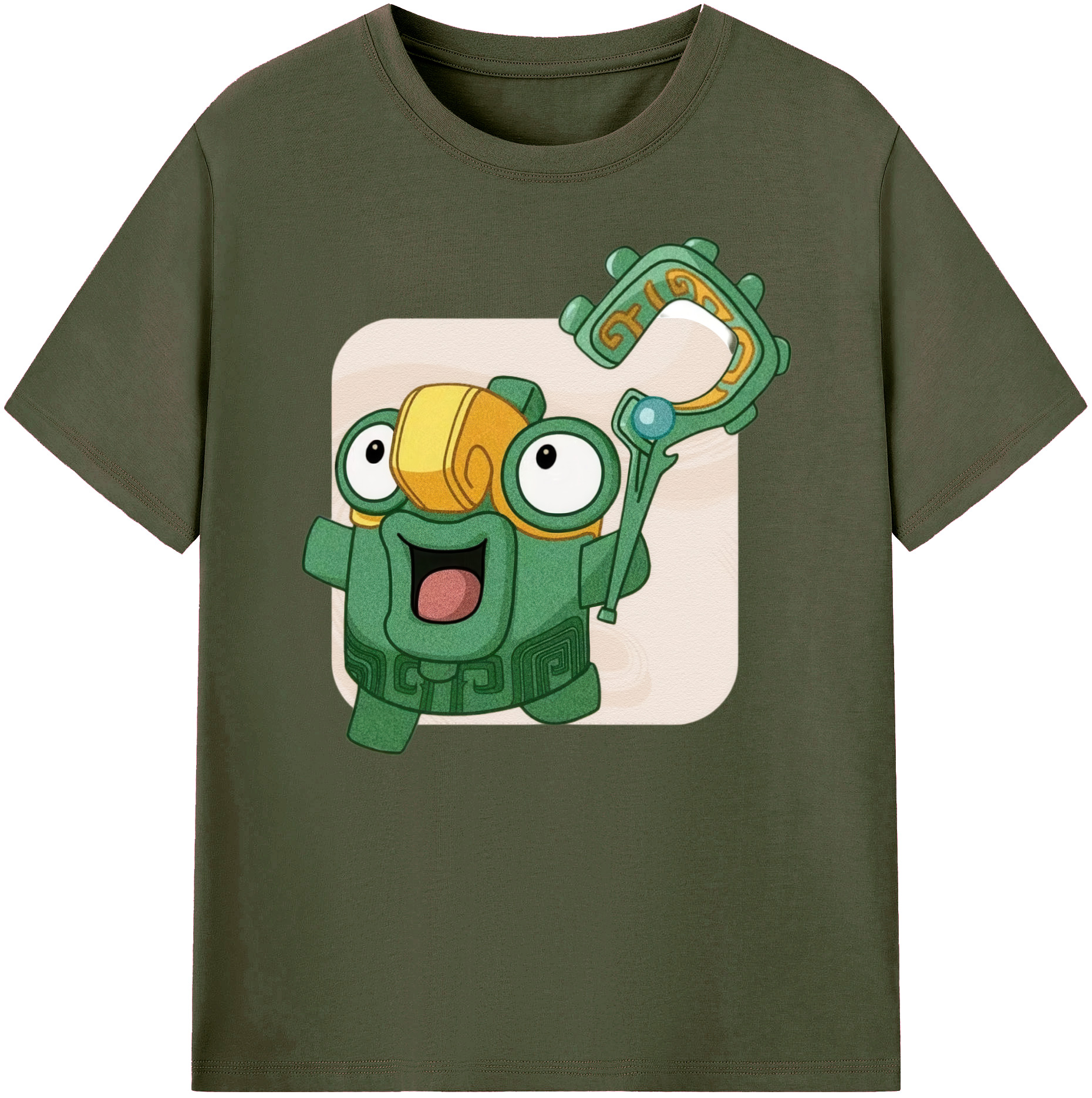 （画像用） Ne Zha 2 ナタ 魔童の大暴れ 綿100％ メンズ半袖Tシャツ｜肌触りやわらか＆通気性
